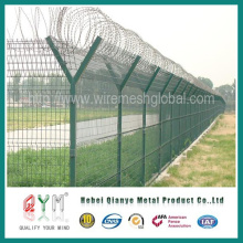 Galvanized and PVC Coated Airport Fence